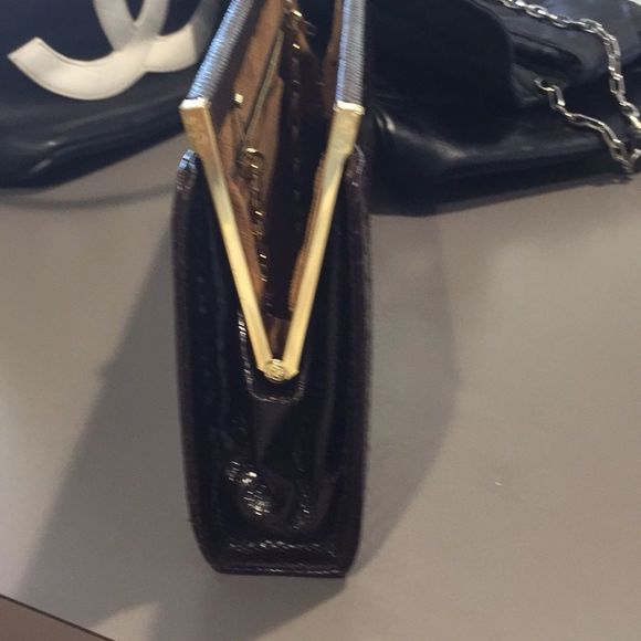 Handmade 🐍 skin clutch made in England - Picture 4 of 8